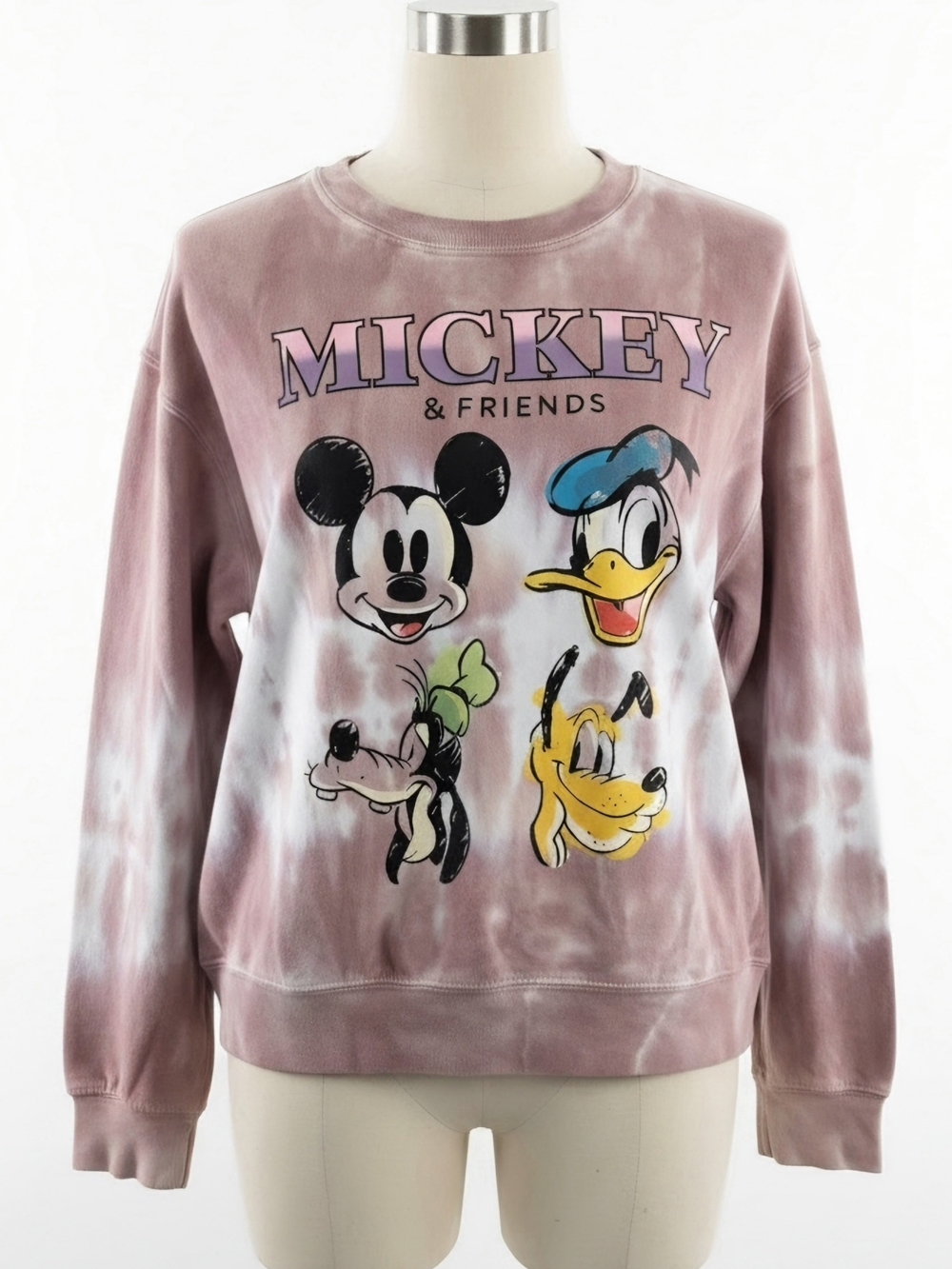 Disney Mickey & Friends Dusty Rose Crewneck - Pink